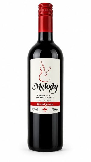 Vinho tinto de mesa suave